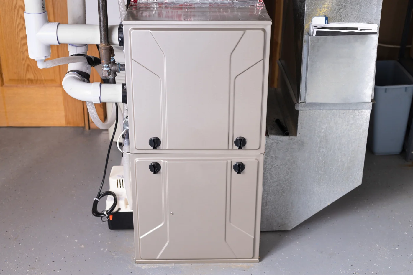 A new furnace installed by Priority Heating & Cooling in Twin Cities East Metro