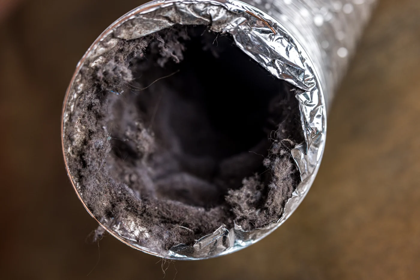 Twin Cities East Metro home ducts filled with dust and debris